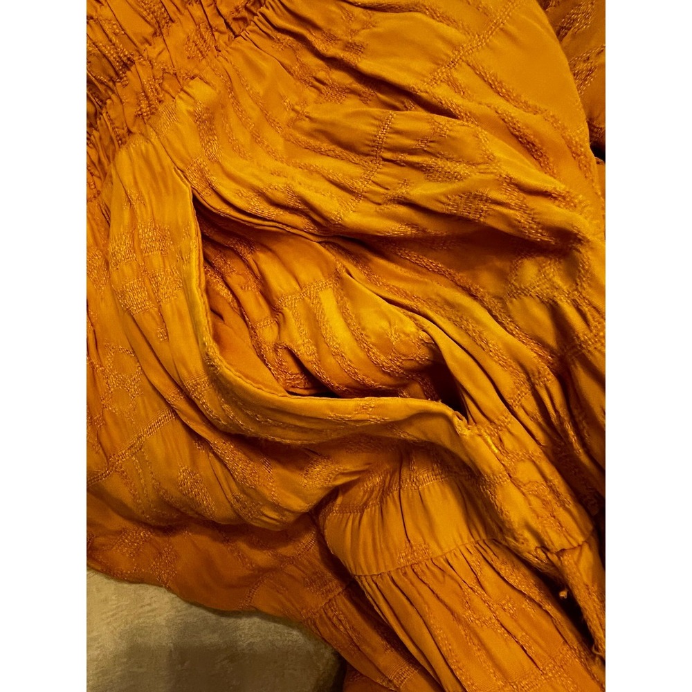 Anthropologie Maeve Carnacion Textured Maxi Skirt size small - Picture 11 of 12